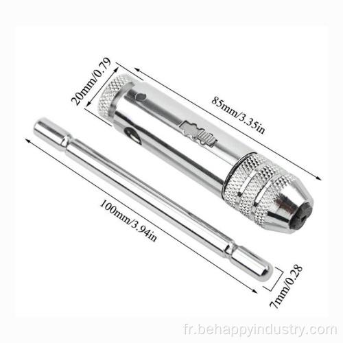 Djustible Hand Tap Wrench Wrench Wrench Wrench Wrench Rouge Djuste réversible